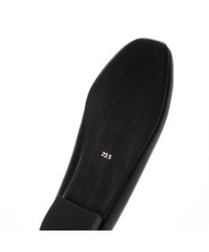 ing <ing>【WEB限定】スクエアトゥVカットフラットシューズ