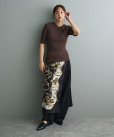 CRAFT STANDARD BOUTIQUE 半袖２ｗａｙリブポロニット