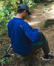 SHARE PARK MENS 【UVカット・吸水速乾・ストレッチ・軽量 】刺繍ポケットＴシャツ（L・XLサイズ）