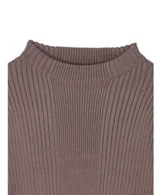 earth music&ecology 切り替えリブニットプルオーバー