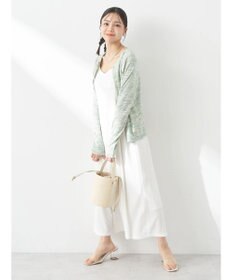 earth music&ecology メランジリブカーディガン