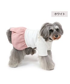 PET PARADISE ノルディック柄ワンピース《ホワイト》小型犬