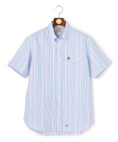 J.PRESS MEN 【Aero Weave】クールマックスサッカー ストライプ シャツ / B.D.