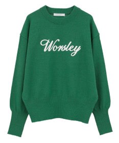 Green Parks ブークレ－ロゴニットプルオーバー