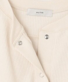 ANY リングドットボタンカーディガン