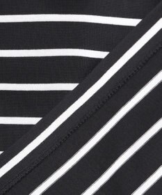 23区 L 【R(アール)】ビジュ― ストライプ ジャージー