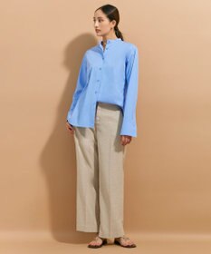 BEIGE， ALBERT / バンドカラーシャツ