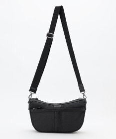 JOSEPH ABBOUD 【軽量/撥水素材】インターレースハーフムーンバッグ ブラック系