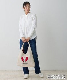 ROOTOTE 8489【A4サイズ収納】IP.ラウンド.ニット.ハローキティ-A