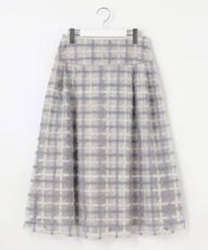 Feroux ラメチェック フレアスカート