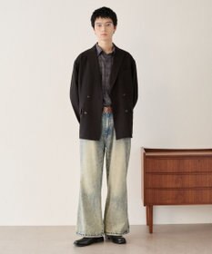 WEGO クリンクルチェックシャツ（LS）