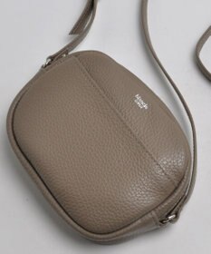 blancle シュリンクレザー ラウンドショルダーバッグ