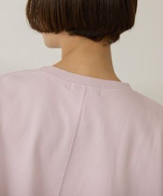 AMERICAN HOLIC ピグメント加工ミニ裏毛半袖プルオーバー