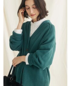 CRAFT STANDARD BOUTIQUE Ｖネックアウトリンキングカーディガン