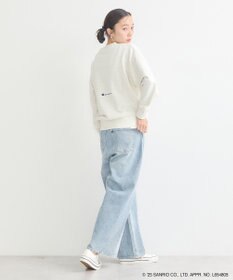 earth music&ecology チャンピオン　ハローキティ×ｅｍａｅ裏毛プルオーハ