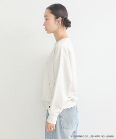 earth music&ecology チャンピオン　ハローキティ×ｅｍａｅ裏毛プルオーハ