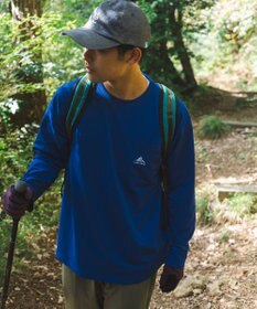 SHARE PARK MENS 【UVカット・吸水速乾・ストレッチ・軽量 】刺繍ポケットＴシャツ（L・XLサイズ）