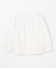 組曲 KIDS 【100㎝】プリーツカラー ブラウス