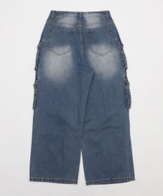 WEGO マルチポケットデニムパンツ