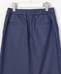 J.PRESS LADIES L 【WEB限定カラーあり】TCシャンブレーサテンST ナロー スカート