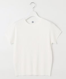 J.PRESS LADIES S 【洗える】レーヨンエリートストレッチ フレンチスリーブ ニット