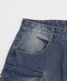 WEGO マルチポケットデニムパンツ