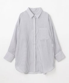 ANY シアーストライプシャツ