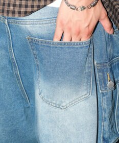 WEGO マルチポケットデニムパンツ