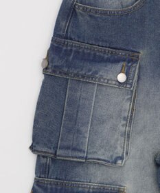 WEGO マルチポケットデニムパンツ