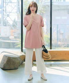 Tiaclasse 総レースワイドパンツ