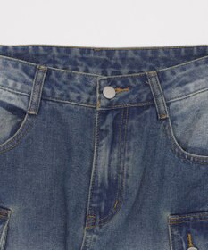 WEGO マルチポケットデニムパンツ