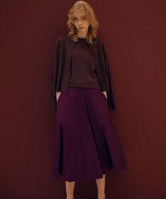 組曲 【ご好評につき追加予約 / 加藤ローサさん着用】ハンサムツイルフレア スカート