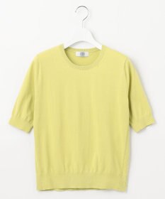 J.PRESS LADIES 【洗える】BASIC HT-COTTON クルーネック ニット