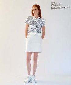 23区GOLF 【PEANUTS】【WOMEN】スヌーピーコラボ 総柄ポロシャツ