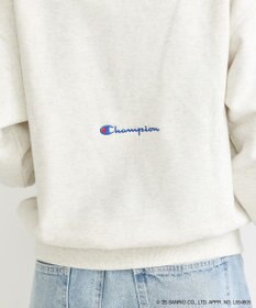 earth music&ecology チャンピオン　ハローキティ×ｅｍａｅ裏毛プルオーハ