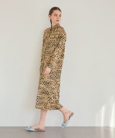 GRACE CONTINENTAL ハーフドットミリタリーワンピース