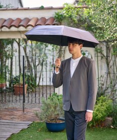 MOONBAT 【遮光100％/３秒で折りたためる日傘】晴雨兼用 折りたたみ傘 ウラワザ