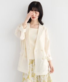 YECCA VECCA シアーテーラードジャケット