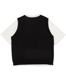 WEGO 【２点SET】アンサンブルゲームロゴニットベスト