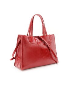 MioFIRANO ホースシューエナメルハンドバッグ 2WAY　FIRANO フィラノ