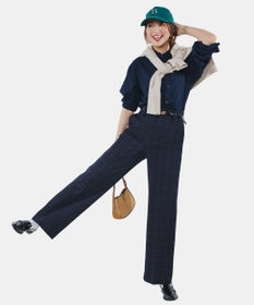 UNFILO 【ウエストゴム/14サイズ展開】beauty warm pants ワイド