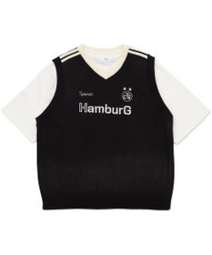 WEGO 【２点SET】アンサンブルゲームロゴニットベスト