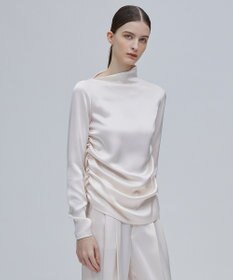 BEIGE， GINETTE / シャーリングブラウス