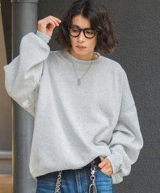 WEGO 【ユニセックス着用ITEM/MLXLサイズ展開】スウェットプルオーバー