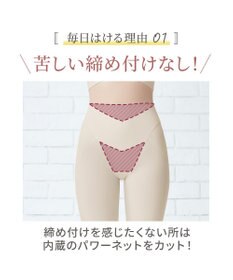 BRADELIS New York 【Yukine inc. 】ゆきねえ365綿混モアらくヒップサポートガードル23 補整下着