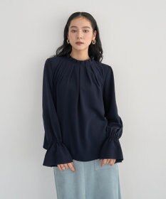 YECCA VECCA タックデザインブラウス