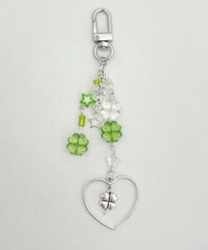 WEGO クローバービーズキーホルダー