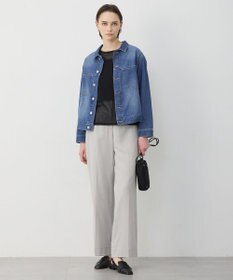 ICB L パネルパターンメッシュ ニットプルオーバー