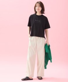 ANY L オーガビッツ刺繍ロゴＴシャツ