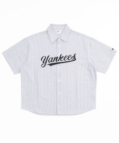 WEGO 【ユニセックス着用ITEM】別注MLBストライプグラフィックシャツ（SS）